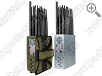 Сверхмощный мобильный мультичастотный подавитель Терминатор 55-5G (28х28)